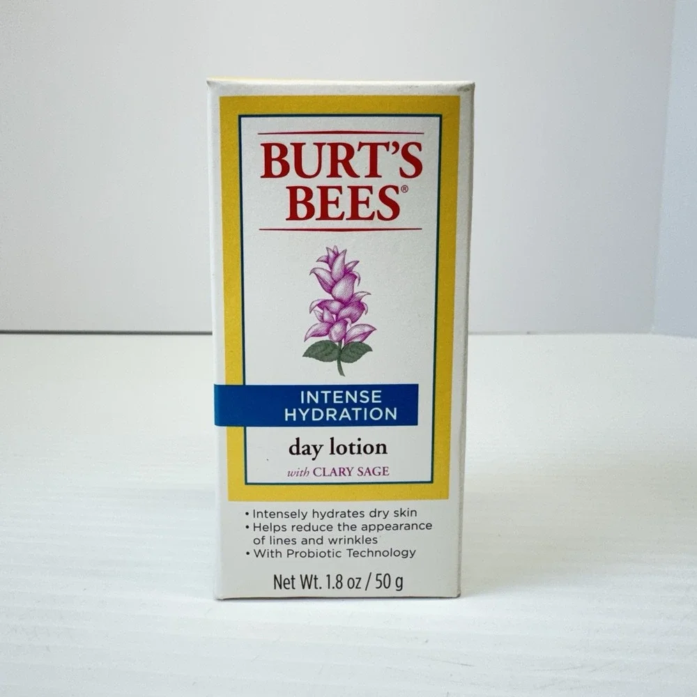 Burt's Bees Intense Hydration Day Lotion with Clary Sage 1.8 oz Moisturizer